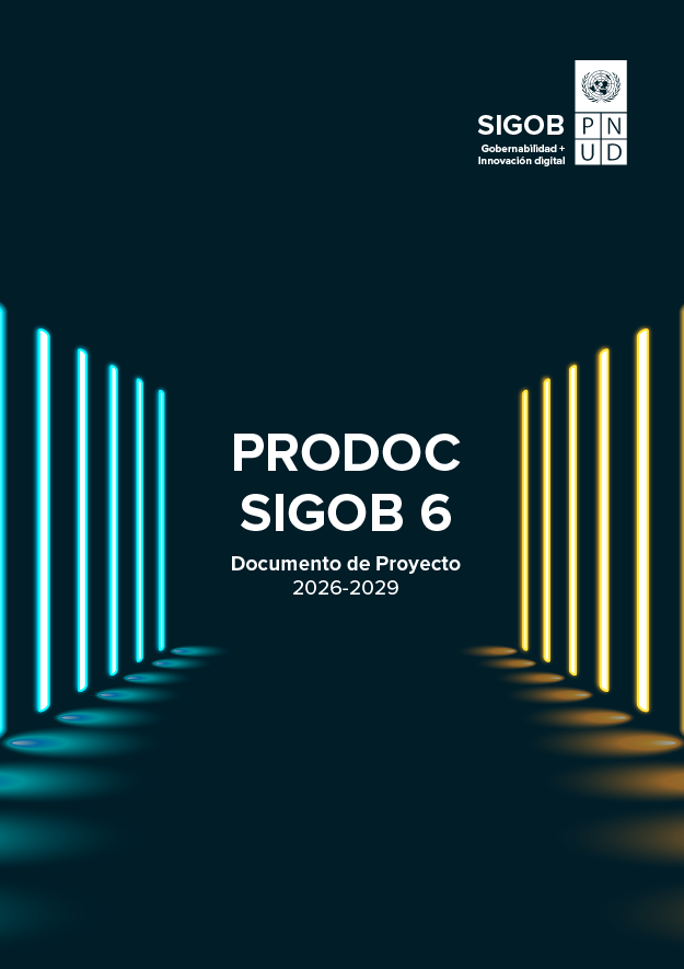 Portada de Prodoc SIGOB 6 — Documento de Proyecto 2026-2029